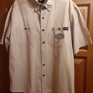 Authentic Harley-Davidson size XL Short sleeve shirt